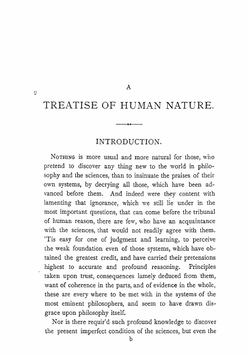 A treatise of human nature | Hume David