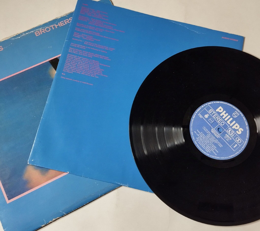 Винтажная виниловая пластинка LP Dire Straits Brothers In Arms (Югославия 1985) So Far Away