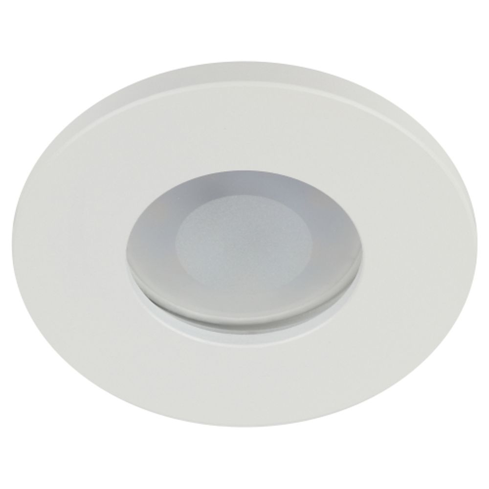 Встраиваемый светильник влагозащищенный ЭРА WR3 WH под лампу MR16 GU5.3 IP44 белый