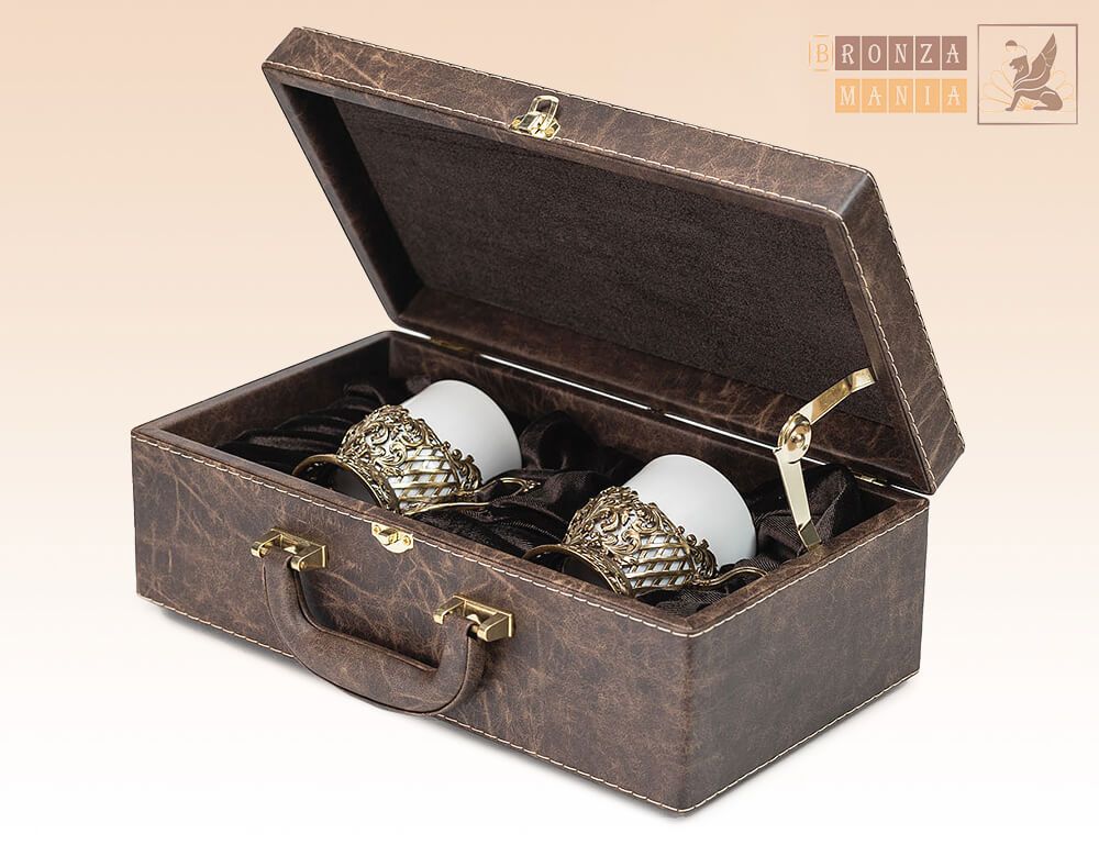 кейс на 2 кофейных чашки