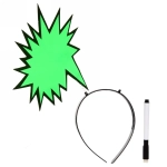 Ободок карнавальный «Цветные мысли», 26 см (пиши/стирай)