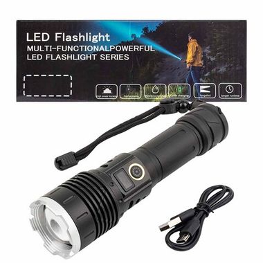 Фонарь ручной аккумуляторный (4 режима работы, аккум. 8800мАч, время работы 3-5ч, время зар. 2ч) WMC TOOLS WMC-TH3123