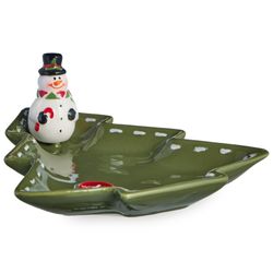 БЛЮДО СЕРВИРОВОЧНОЕ КОЛЛЕКЦИЯ "CHRISTMAS GIFT" 21*20,5*10 СМ