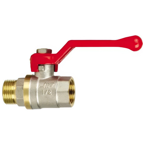 Кран шаровый "рычаг" ВН внутренняя наружная резьба 1" (JIF.352) уп 10 шт