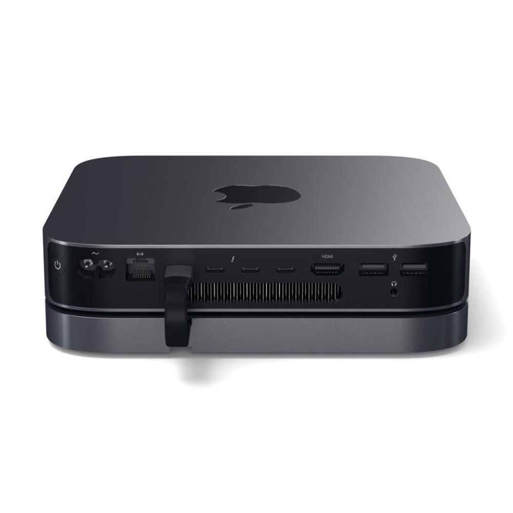 USB-Хаб-подставка Satechi для Mac mini (M1, M2 | 2020–2023) и Mac Studio (ST-ABHF) Подключение: встроенный кабель USB-C. Порты: USB-C, 3 USB-A 3.2 Gen 1, microSD, SD, разъём 3,5 мм