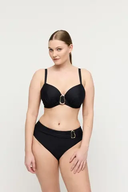 PRIMADONNA Swim Uvita Топ с полной чашкой, черный
