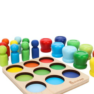 Сортер деревянный, 18 фигур (Алатойс)