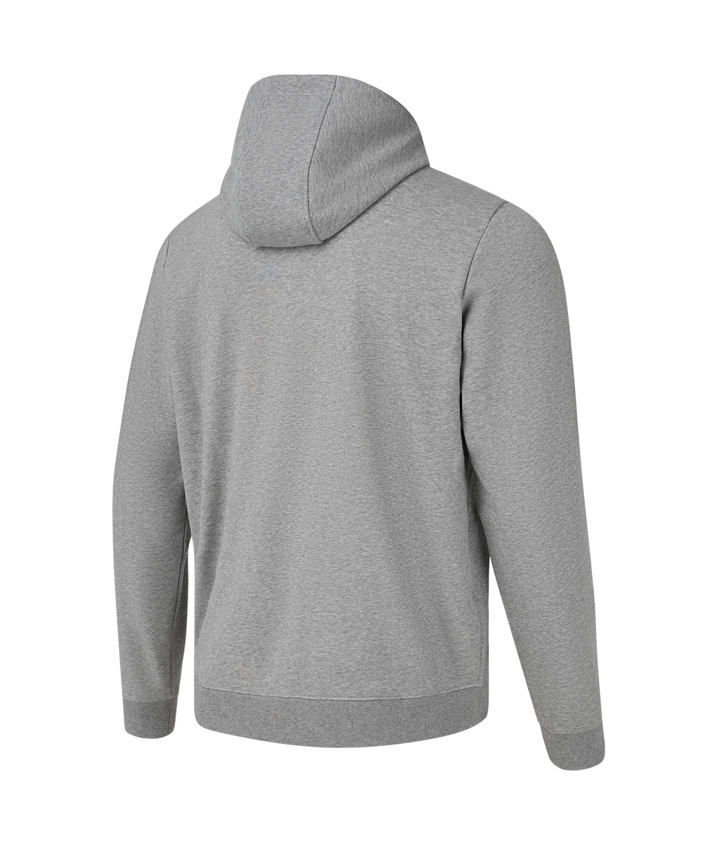 Худи на молнии ESSENTIAL Cotton FZ Hoodie, серый меланж