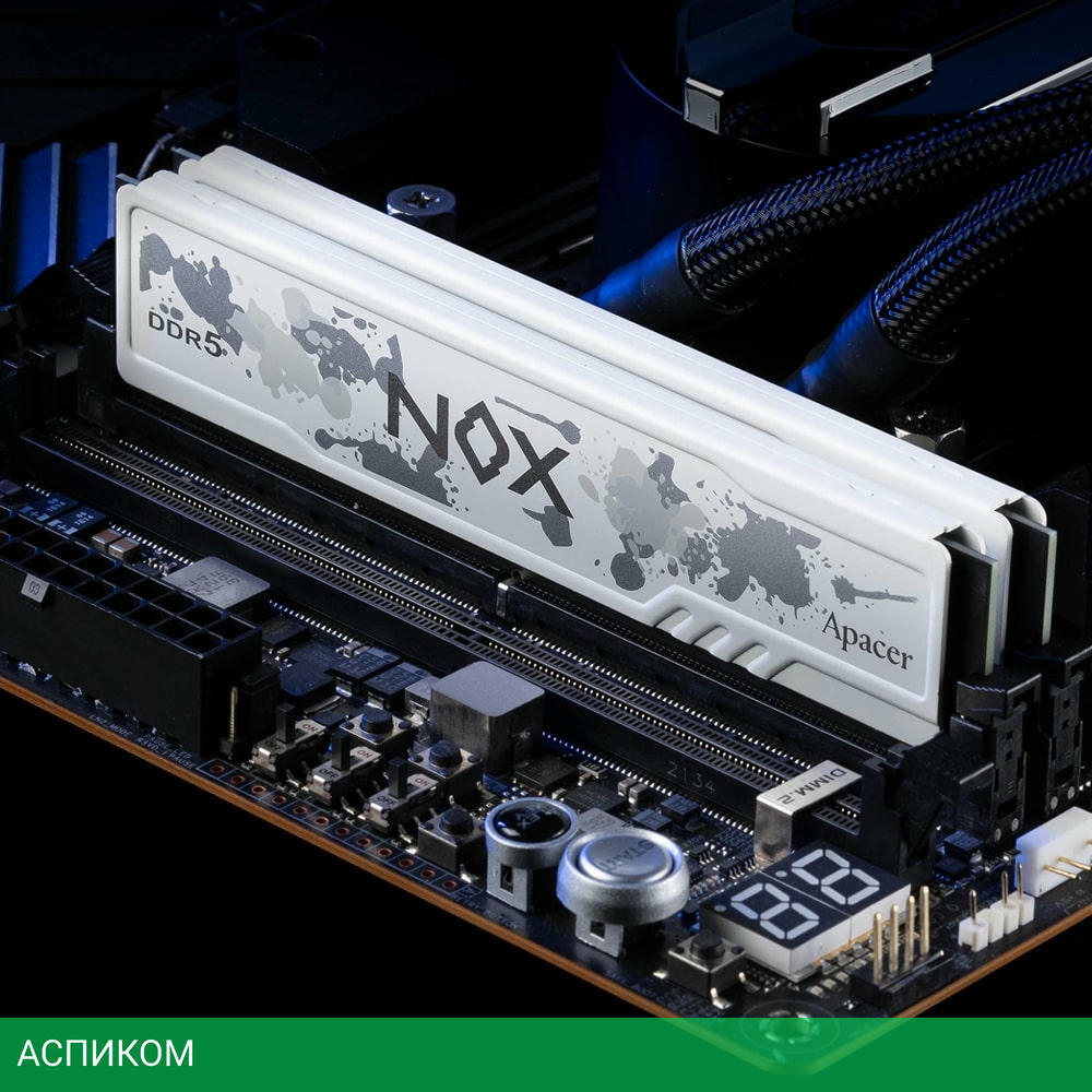 Оперативная память Apacer NOX 32GB DDR5 White (AH5U32G60C622MWAA-1)