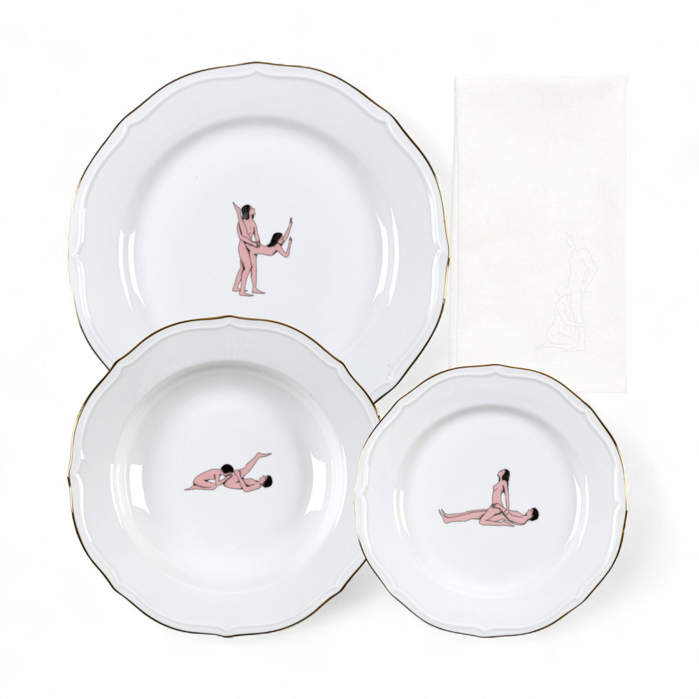 Тарелка Seikantai5271 ELONGATED Set of 3 09846