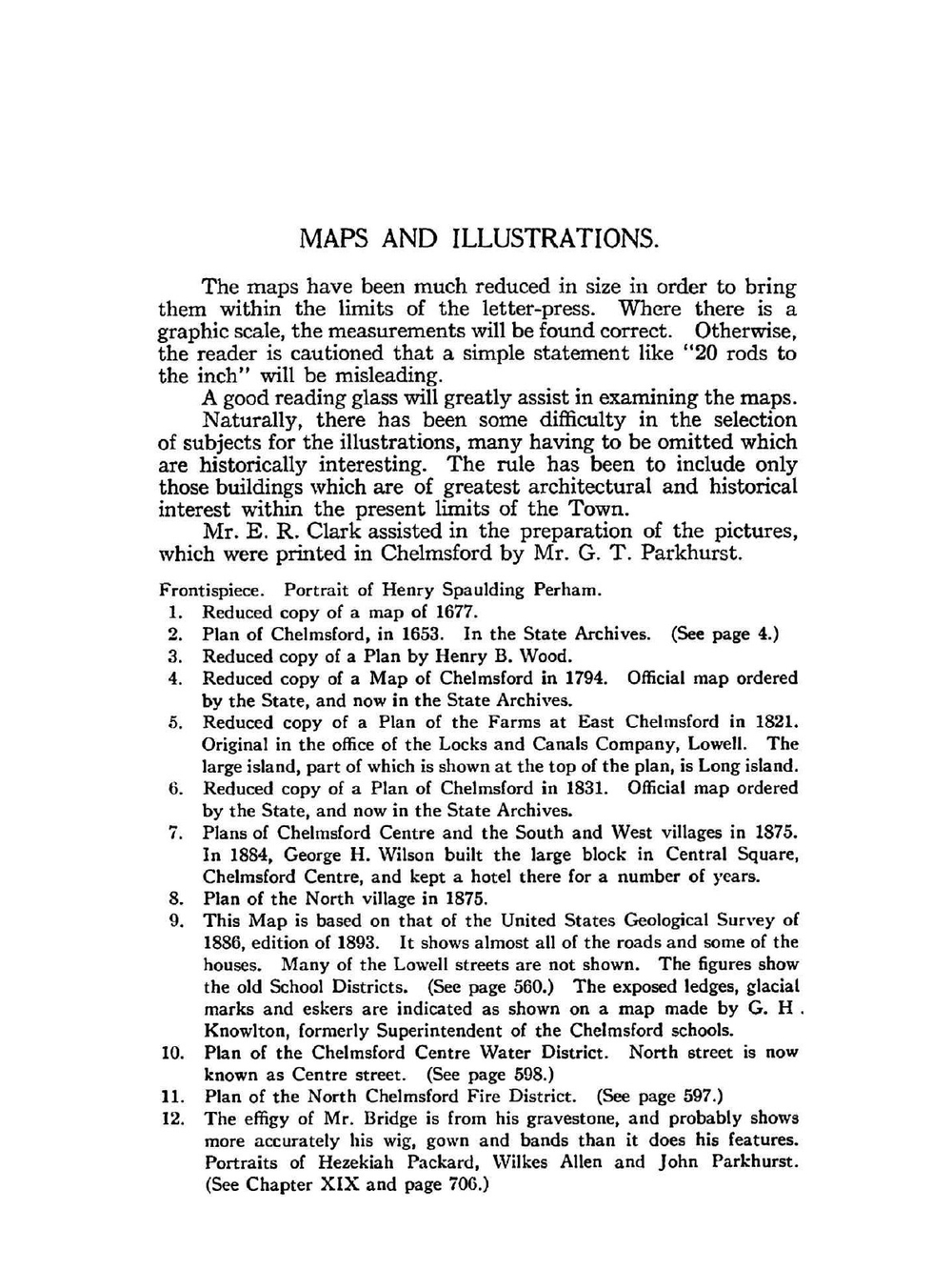History of Chelmsford. Massachusetts | P.H. Spaulding; W. Waters
