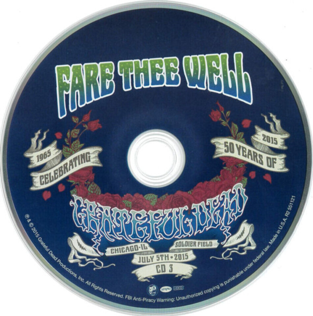 The Grateful Dead / Fare Thee Well (Limited Edition)(3HDCD+2Blu-ray)