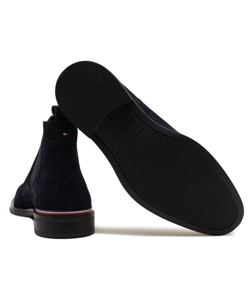 Кожаные челси Tommy Hilfiger - темно-синий(FM0FM04757)