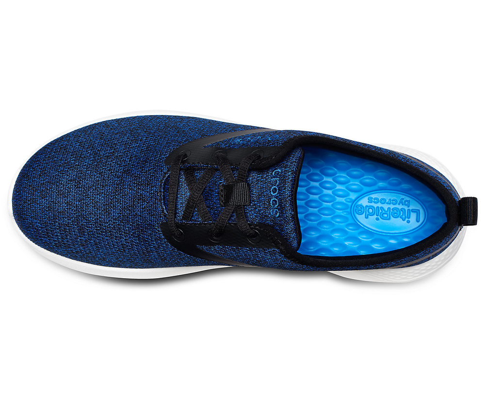 Кроссовки Crocs Men's LiteRide Lace-Up Синие