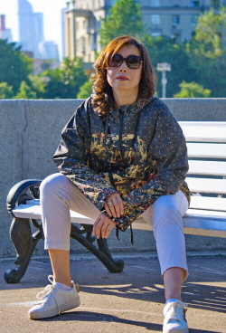 Куртка "Китайский гротеск", по мотивам шпалеры фламандского мастера Judocus de Vos