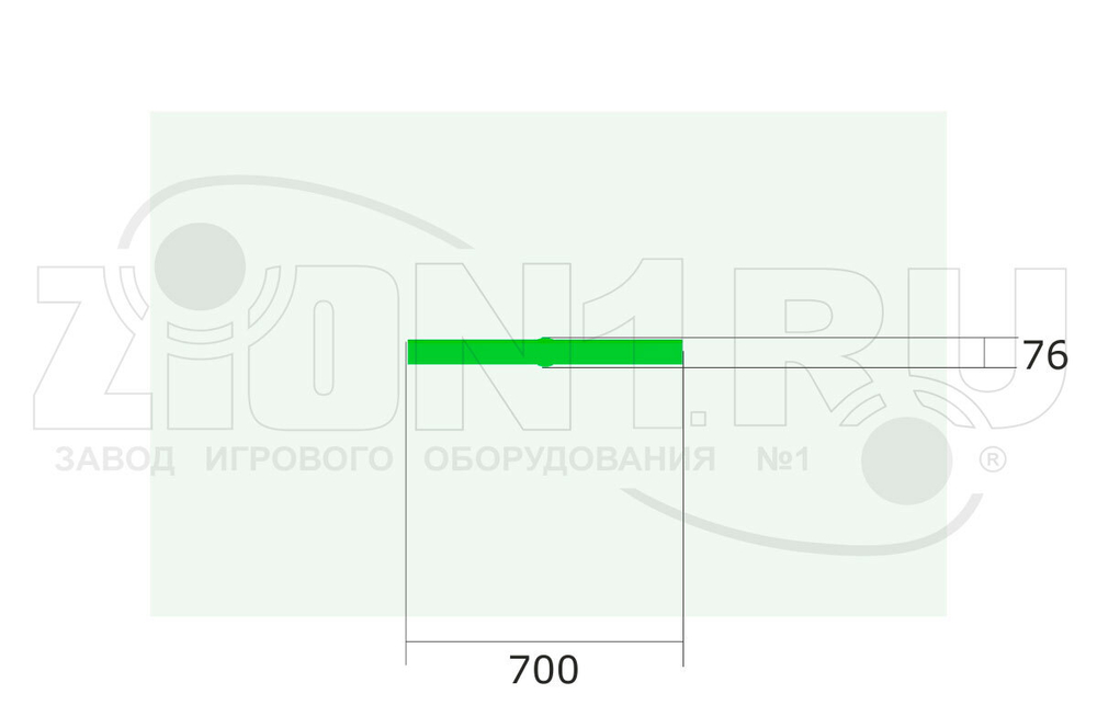 Стойка для сушки белья Б014 для уличной площадки