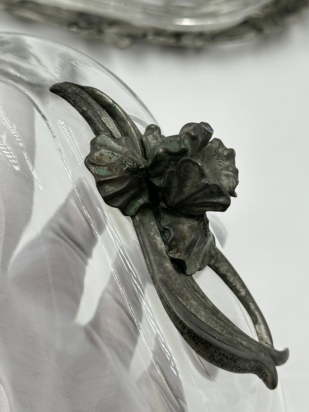 Маслёнка Seagull Pewter