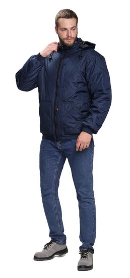 Куртка демисезонная Бомбер-Люкс (тк.Дюспо), т.синий