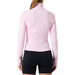 Женская теннисная куртка Bj_rn Borg Soft Zip Midlayer - pink lady