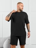 Фуфайка (футболка) мужская  Алессандро-1 Виотекс ЧЁРНЫЙ