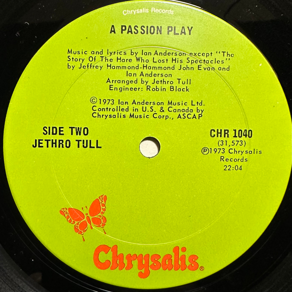 Jethro Tull - A Passion Play (США 1973г.)