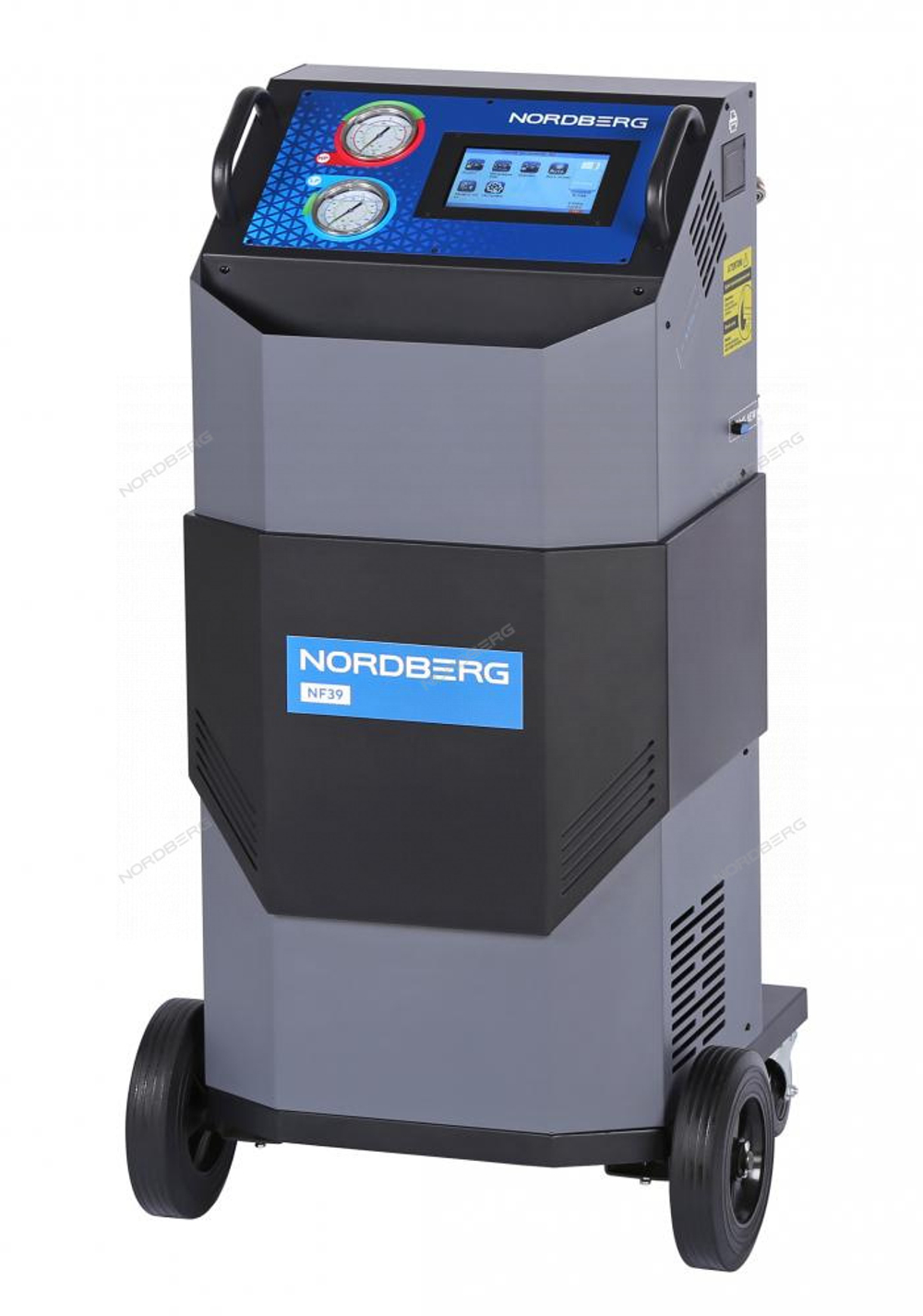 Установка автомат для заправки кондиционеров автобусов с ручным впрыском масла NORDBERG NF39