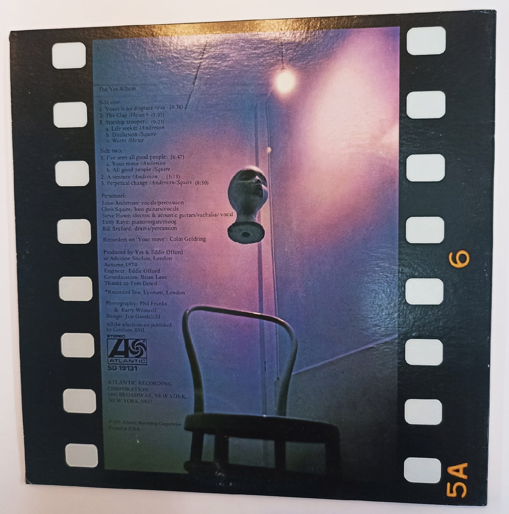 Yes The Yes Album (USA)