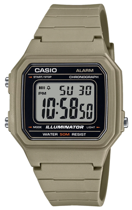 Мужские наручные часы Casio W-217H-5A
