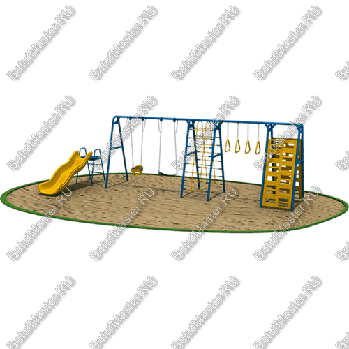 КАЧЕЛИ+ГОРКА+РУКОХОД TG014