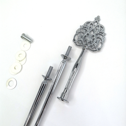 Фурнитура (ручка) для фруктовницы Cupcake Stand FZA023MSilver