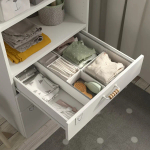 Гардероб - IKEA SMÅSTAD/SMASTAD/СМОСТАД ИКЕА,  123х60 см, белый/фиолетовый