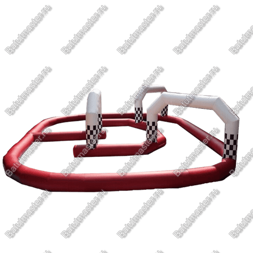 Надувная трасса "Гонка", 10*6*2,5 м