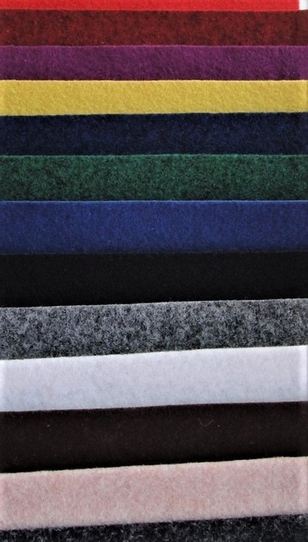 Ковролин выставочный Спектра, синий 510, ширина 2 м, рулон 100 кв.м