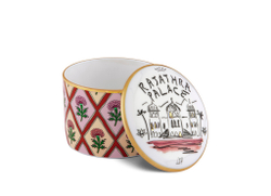 Шкатулка круглая Richard Ginori Rajathra Palace, 8.2 см