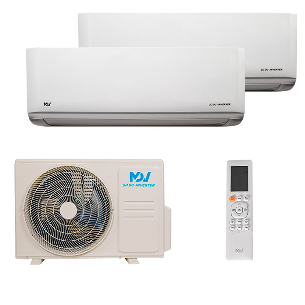 Мультисплит система на 2 комнаты MDV MDSAG-07HRFN8 x 2 / MD2O-14HFN8