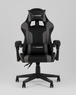 Кресло спортивное TopChairs Commander черно-серый