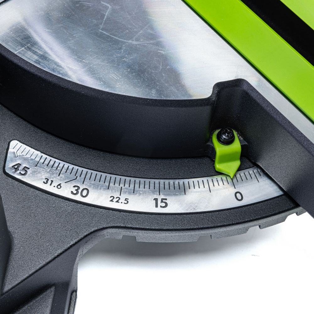 Торцовочная пила акк. Greenworks GD24MS216, 24V, б/щ, 4800 об/мин, 216x30мм,рез 65х310мм,с 1хАКБ 4Ач и быстрым ЗУ (1501707UB)