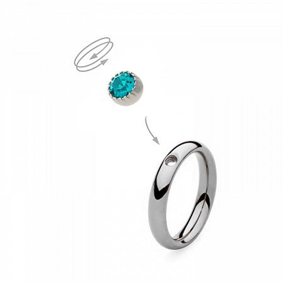 Шарм Qudo London Blue Zircon 617279 BL/S