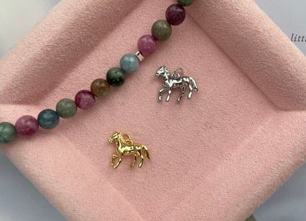 Подвеска "Лошадка" 16мм (опт-5 шт)