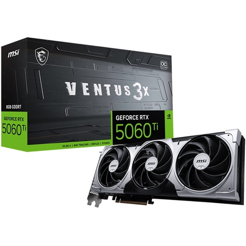Видеокарта MSI GeForce RTX 5060 Ti VENTUS 3X OC 8GB (G506T-8V3C)