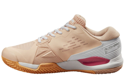 Женские теннисные кроссовки Wilson Rush Pro Ace Clay - peach parfait/white/tangerine