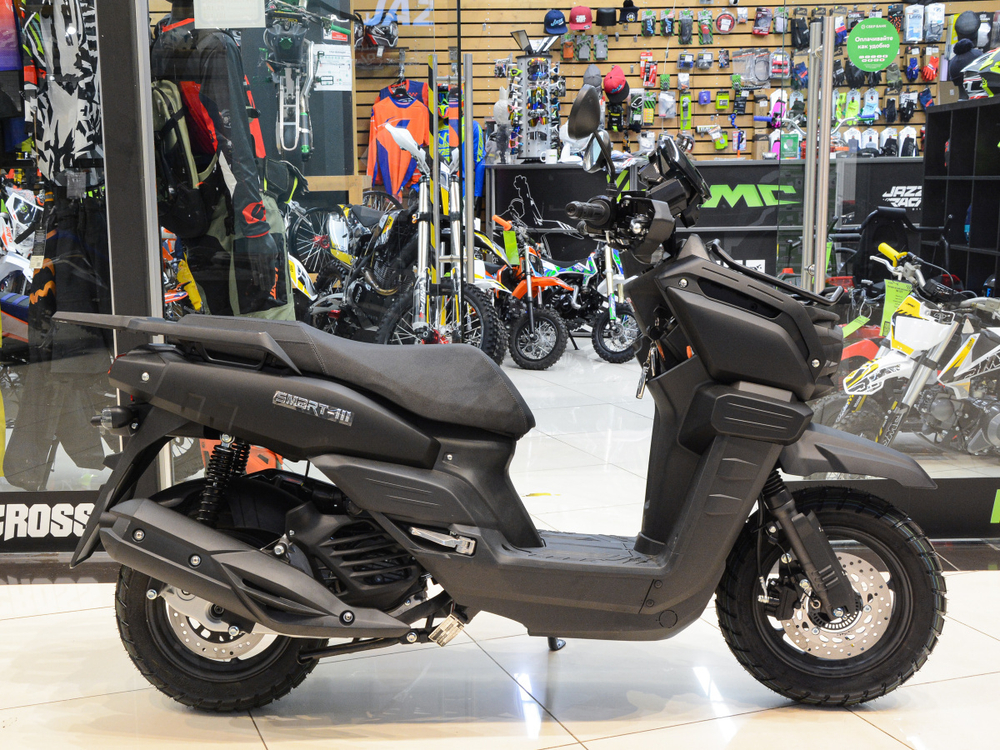 Скутер Vento Smart 3 49cc Black matt