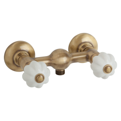 Купить смеситель для душа Migliore Olivia 18998 Белый/бронза