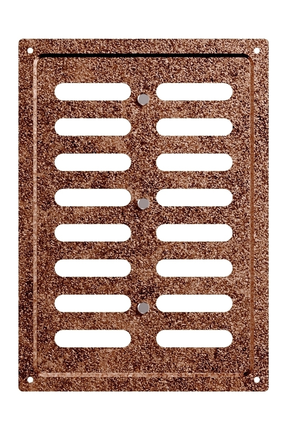 Решетка вентиляционная MER регулируемая 170х240 окраш.сталь Antique copper ERA