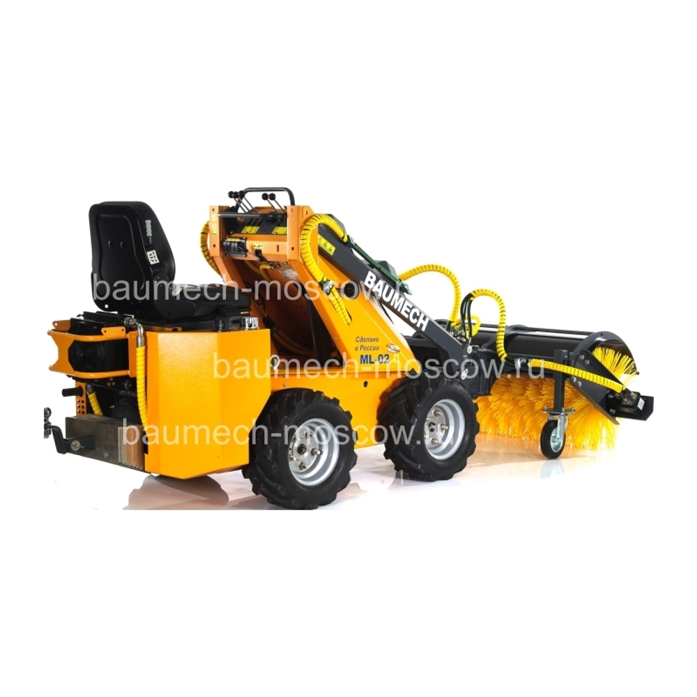 Baumech ML-02 Pro Щётка гидравлическая ширина 115см, диаметр 55, угол поворота 25°