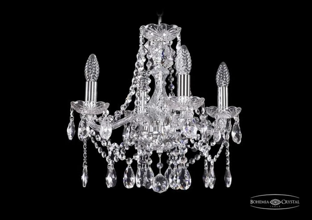 Подвесная люстра Bohemia Ivele 1413/4/141/Ni