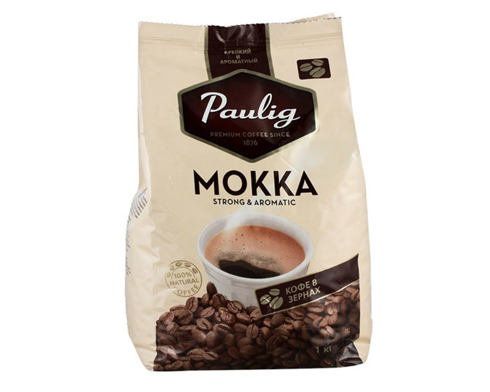 Кофе в зернах Paulig Mokka, 1 кг