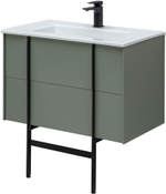Тумба с раковиной Allen Brau Reality 1.32005.CGM 80 cement grey matt