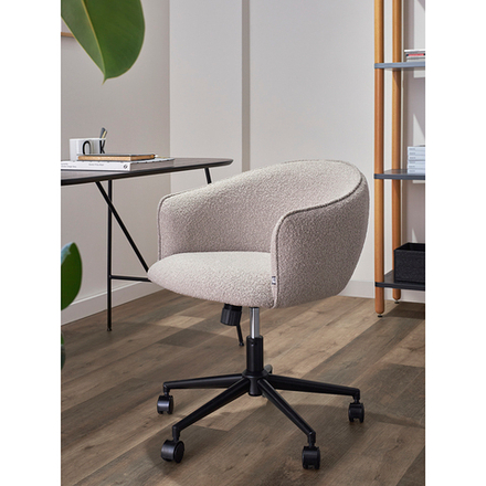 Кресло Bergenson Bjorn Paal, букле, серое