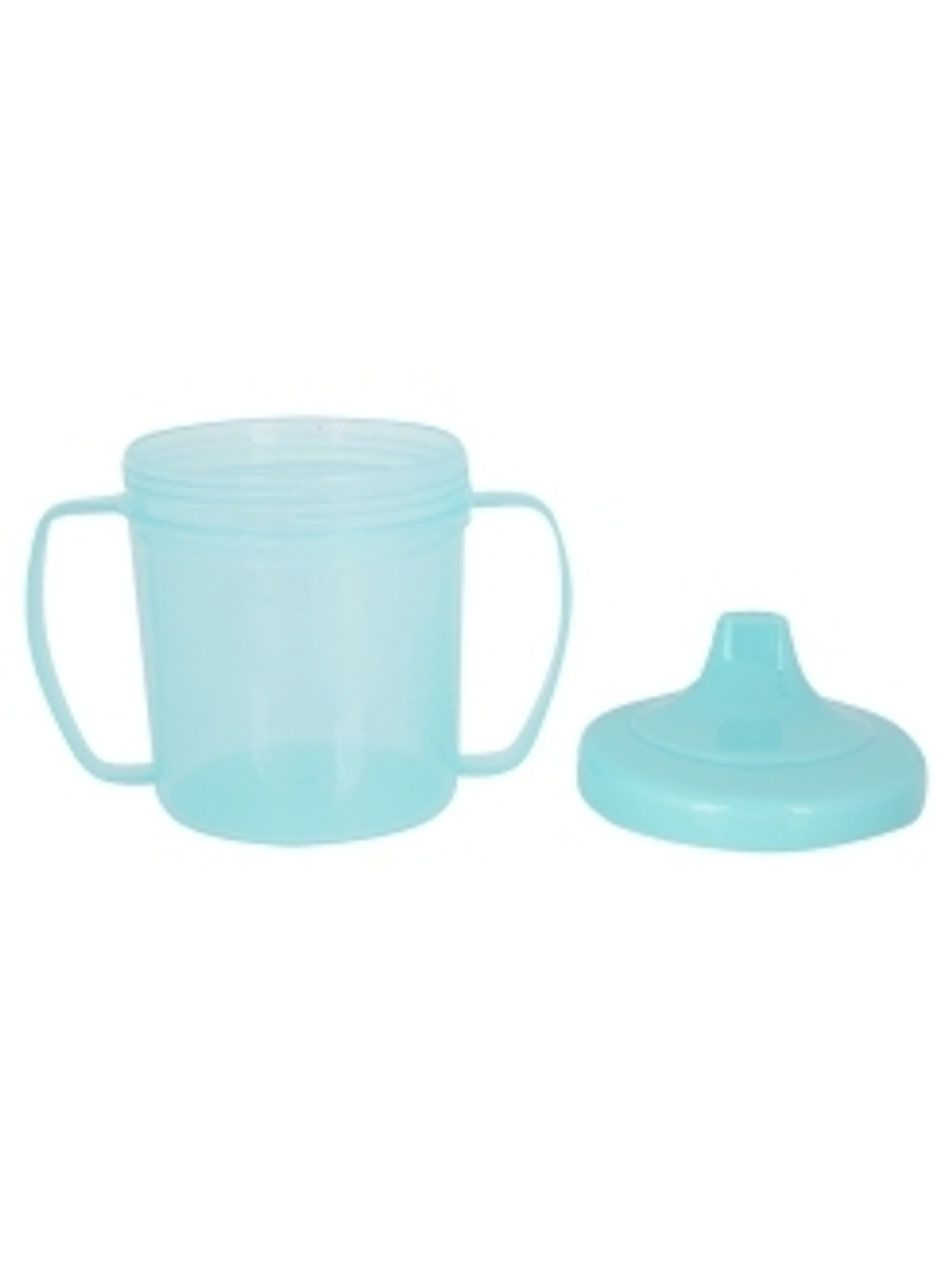 Кружка-Поильник с ручками и шкалой "Just LUBBY" Арт. 13971